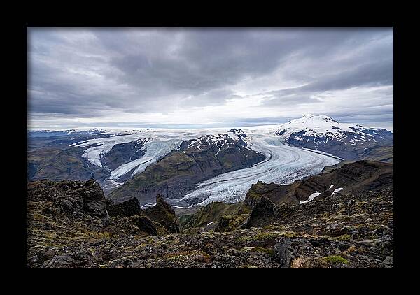 Vatnajokull Glacier From Above