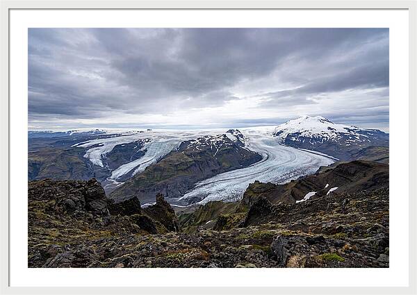 Vatnajokull Glacier From Above