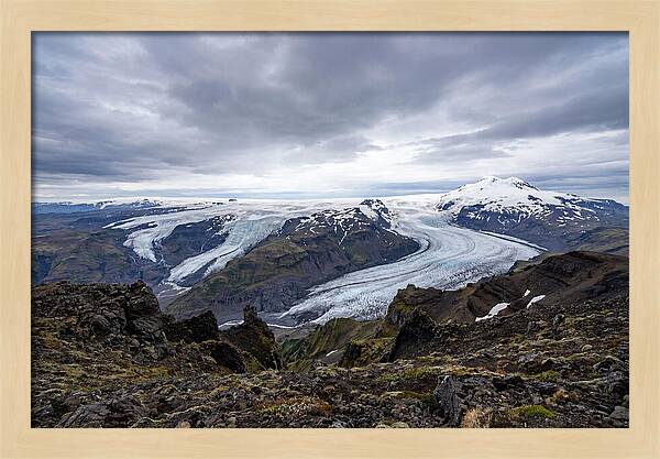 Vatnajokull Glacier From Above