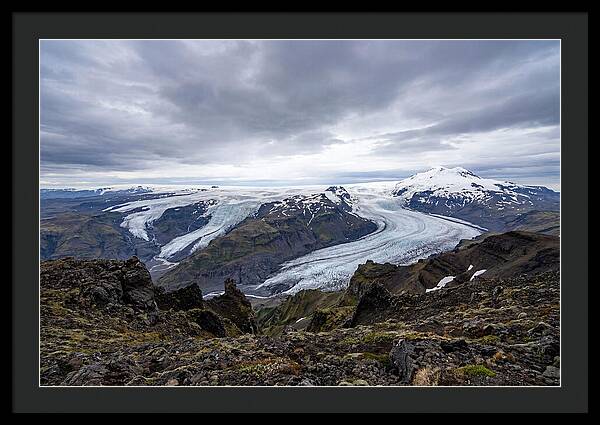 Vatnajokull Glacier From Above