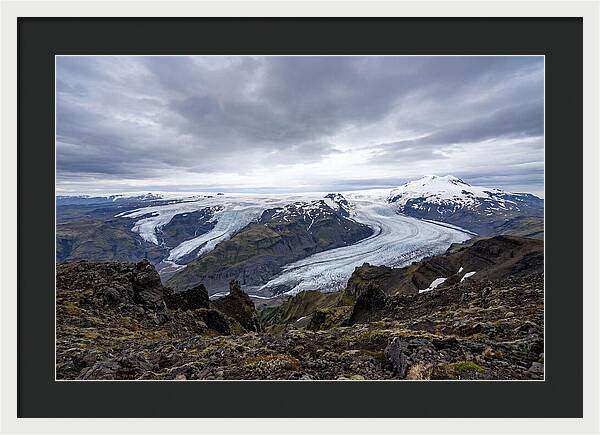 Vatnajokull Glacier From Above