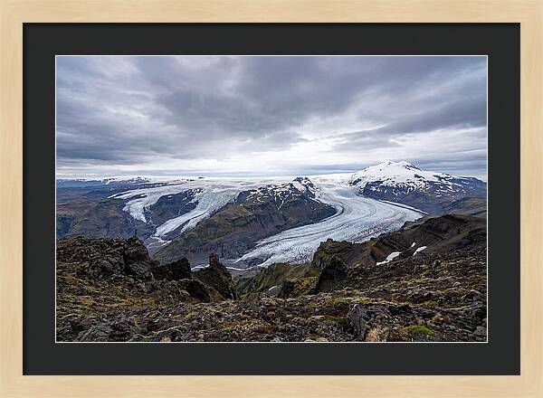 Vatnajokull Glacier From Above