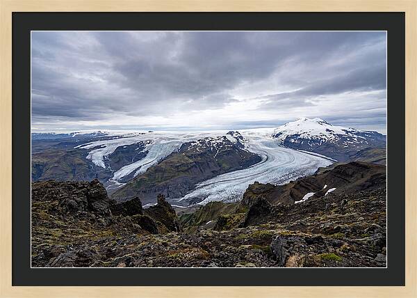 Vatnajokull Glacier From Above