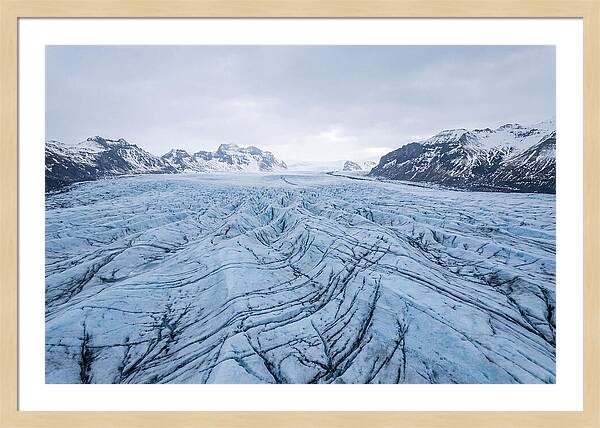 Vatnajokull Ice Cap Serenity