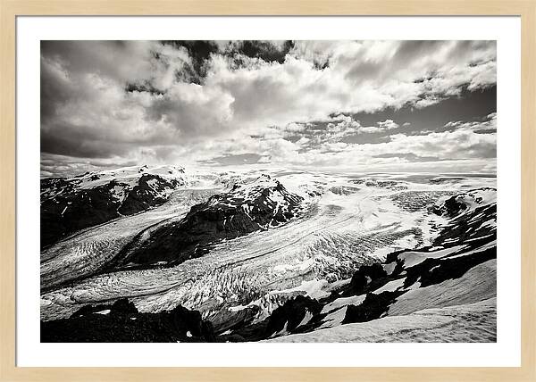 Vatnajokull Ice Cap Vista