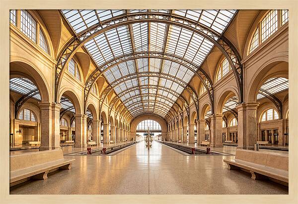 Vaulted Elegance Of The Station