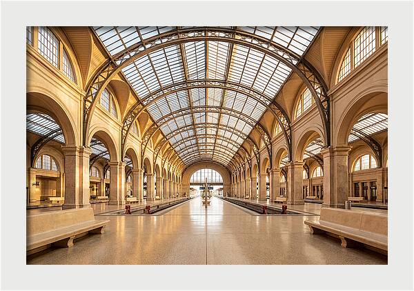 Vaulted Elegance Of The Station