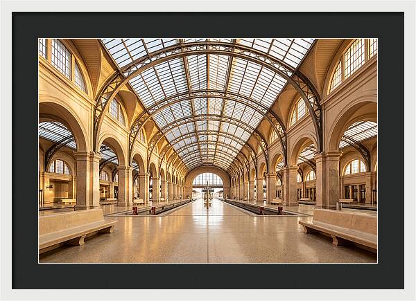 Vaulted Elegance Of The Station