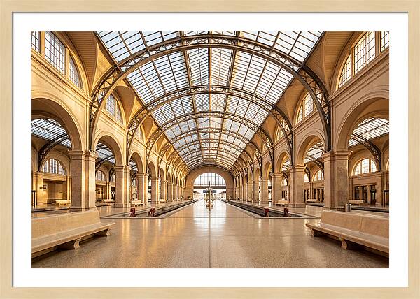 Vaulted Elegance Of The Station