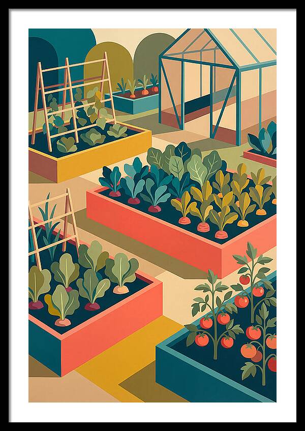 Vegetable Garden Serenity