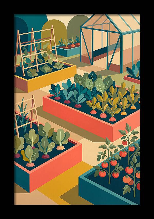 Vegetable Garden Serenity