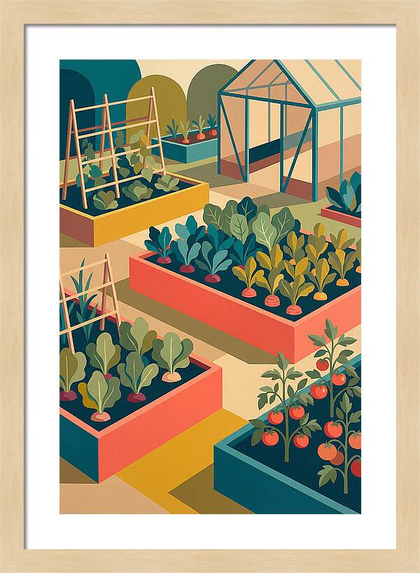 Vegetable Garden Serenity