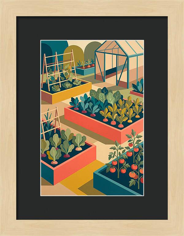 Vegetable Garden Serenity