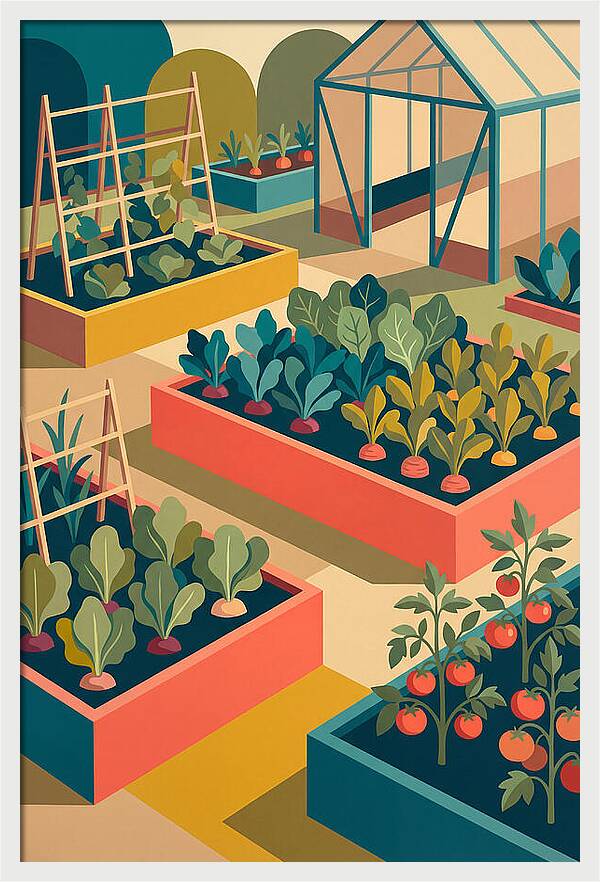 Vegetable Garden Serenity