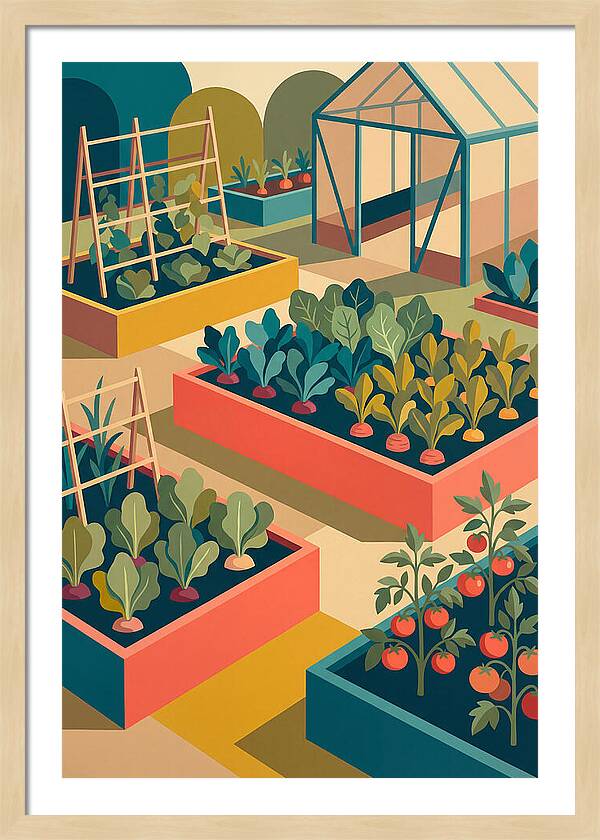 Vegetable Garden Serenity
