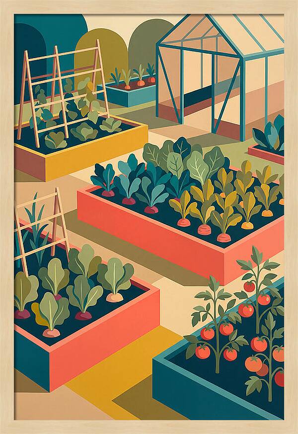 Vegetable Garden Serenity