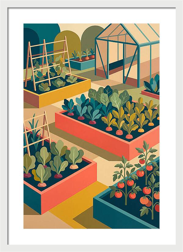 Vegetable Garden Serenity