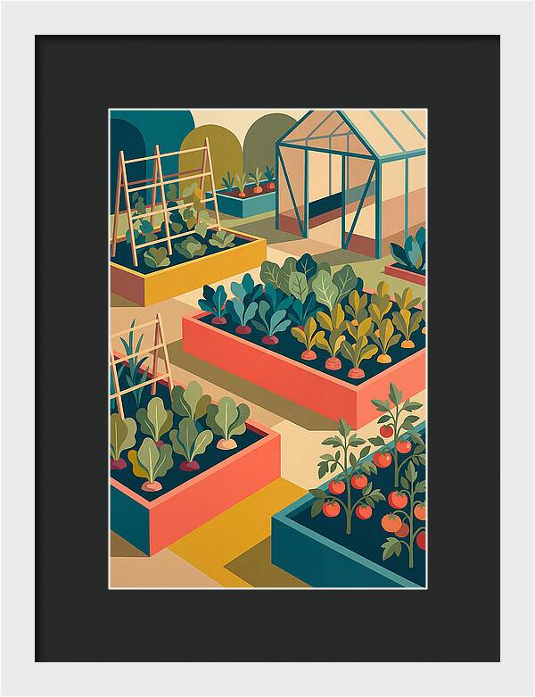 Vegetable Garden Serenity