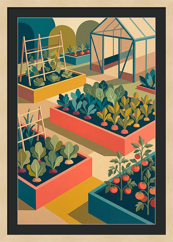 Vegetable Garden Serenity