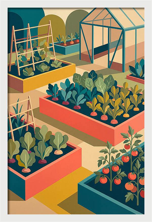 Vegetable Garden Serenity