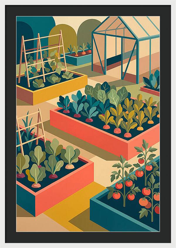 Vegetable Garden Serenity
