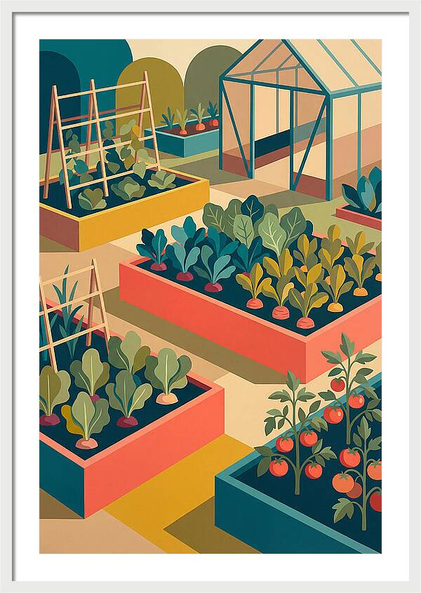 Vegetable Garden Serenity