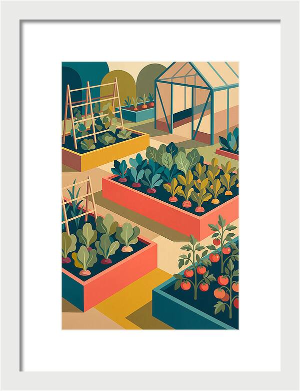 Vegetable Garden Serenity