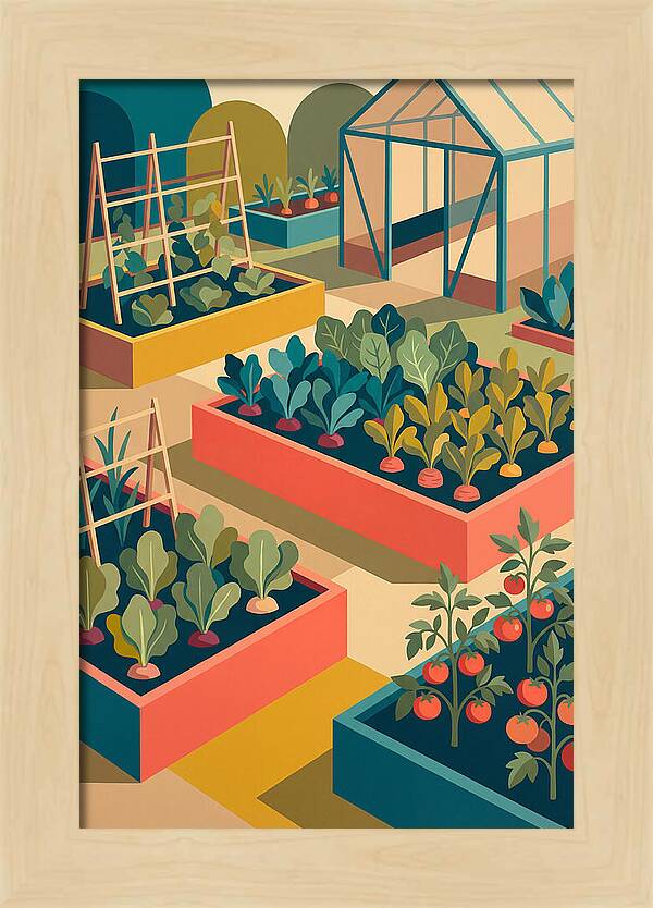 Vegetable Garden Serenity