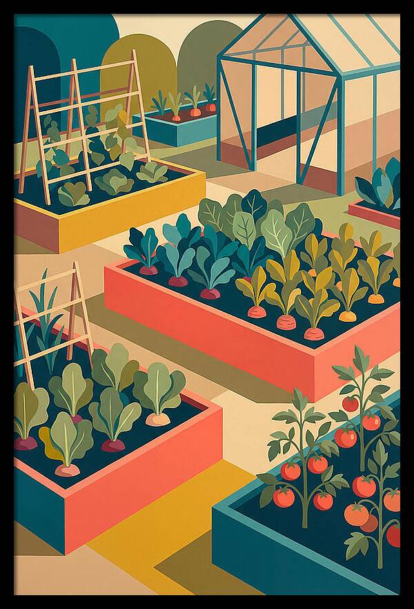 Vegetable Garden Serenity