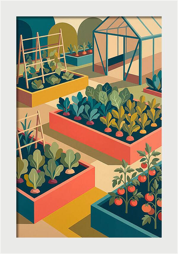 Vegetable Garden Serenity