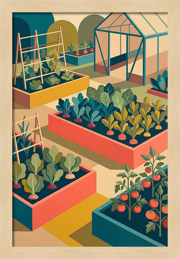 Vegetable Garden Serenity