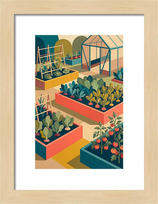 Vegetable Garden Serenity