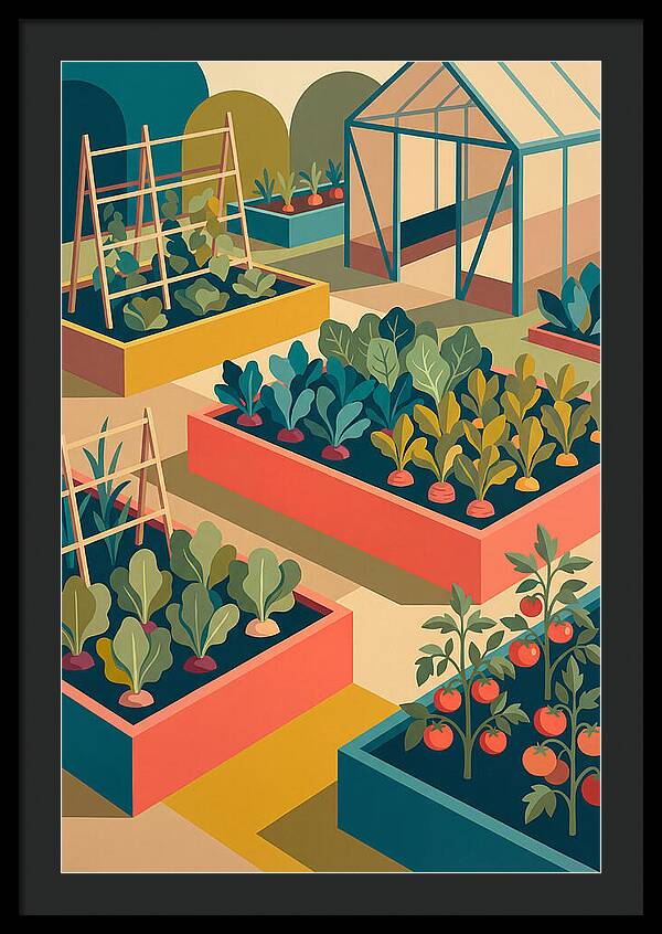 Vegetable Garden Serenity