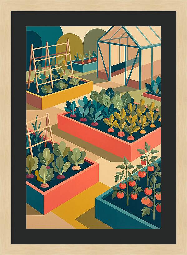 Vegetable Garden Serenity
