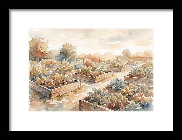 Vegetable Garden Serenity