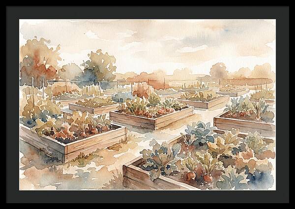 Vegetable Garden Serenity