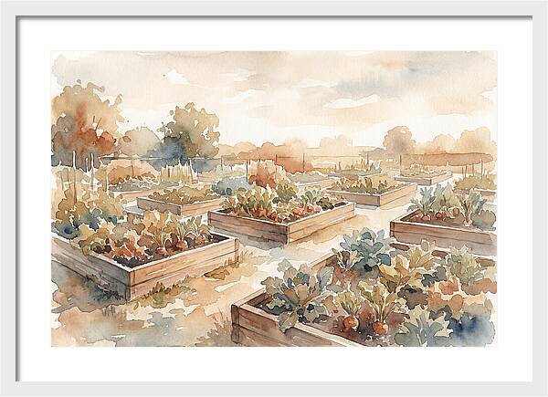 Vegetable Garden Serenity
