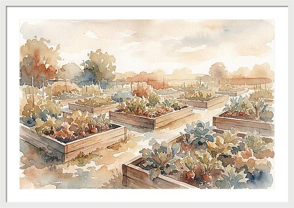 Vegetable Garden Serenity