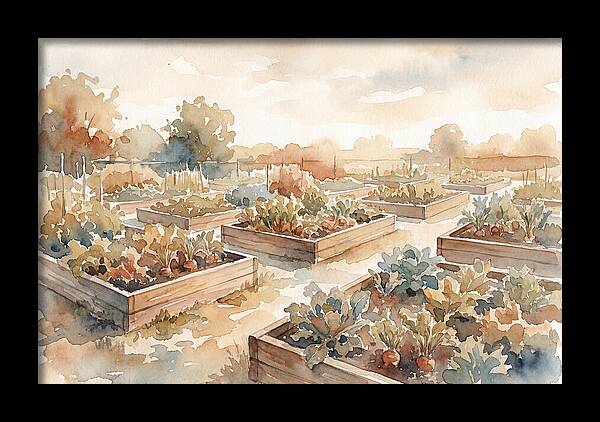 Vegetable Garden Serenity