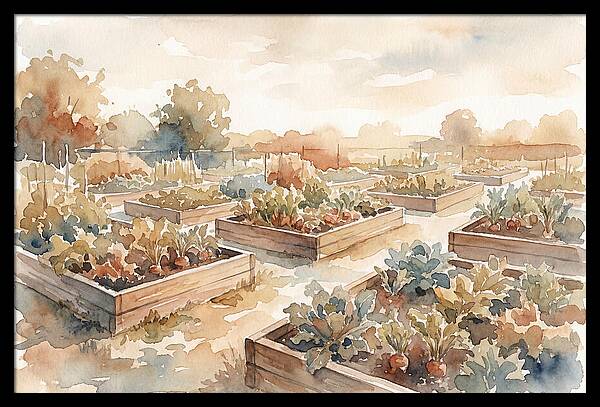 Vegetable Garden Serenity