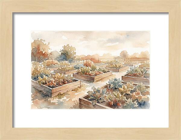 Vegetable Garden Serenity