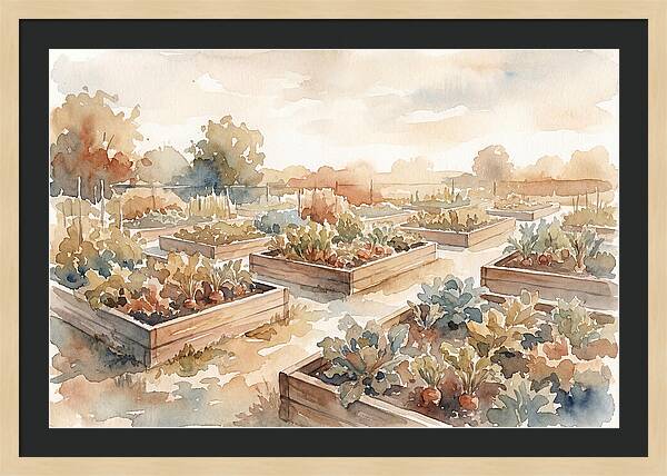 Vegetable Garden Serenity