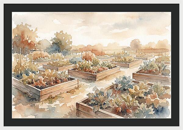 Vegetable Garden Serenity