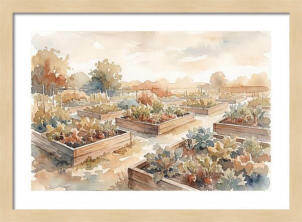 Vegetable Garden Serenity