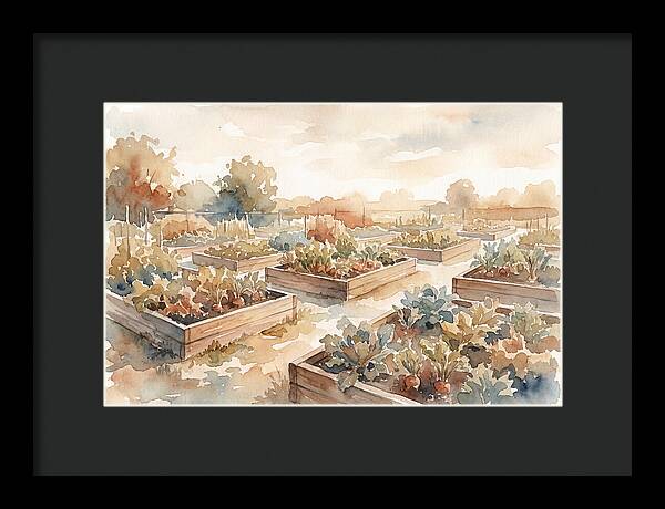 Vegetable Garden Serenity