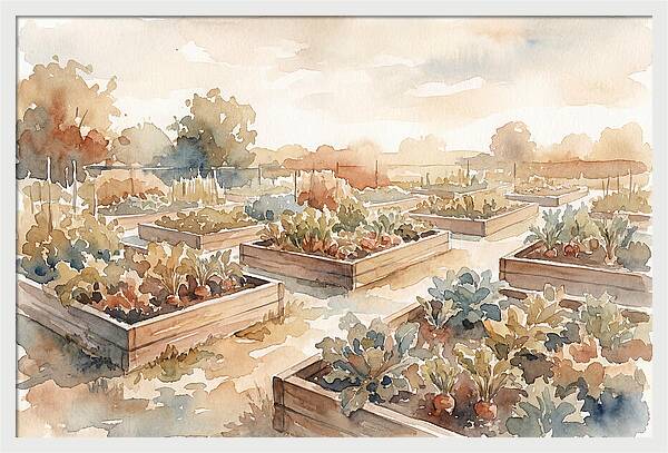 Vegetable Garden Serenity
