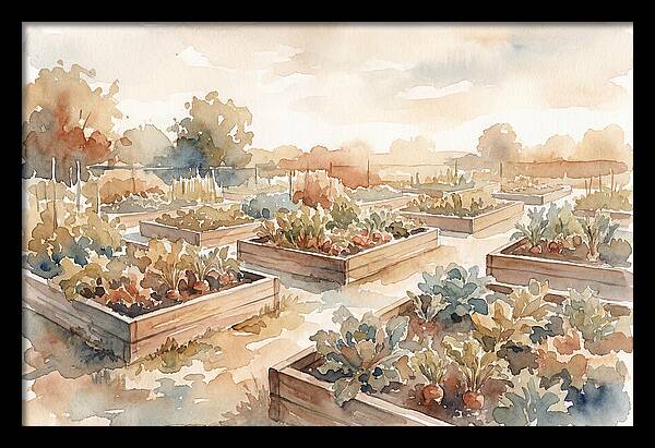 Vegetable Garden Serenity
