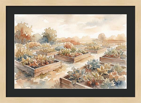 Vegetable Garden Serenity