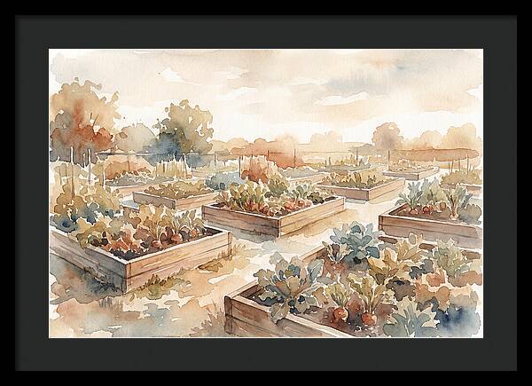 Vegetable Garden Serenity