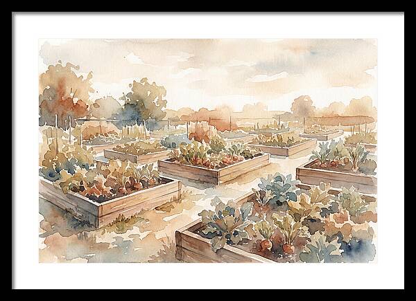 Vegetable Garden Serenity